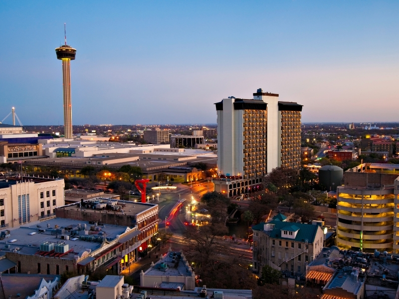 San Antonio TX Drone Image